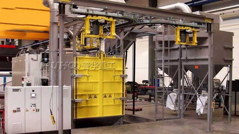 驅(qū)動車架齒輪箱內(nèi)壁拋丸機,齒輪箱內(nèi)壁拋丸清理方案-青島普華重工 驅(qū)動車架齒輪箱內(nèi)壁拋丸機,齒輪箱內(nèi)壁拋丸清理方案-青島普華重工